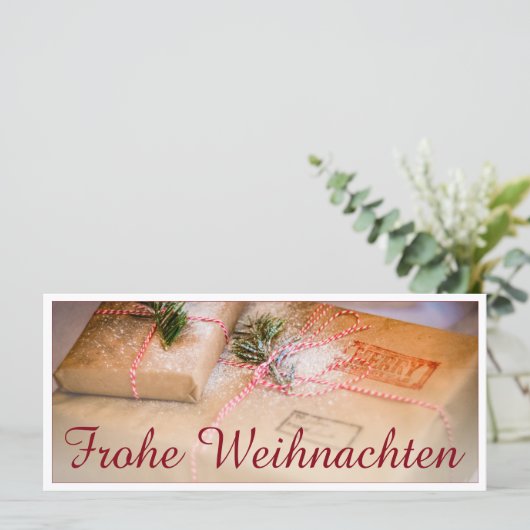 Festliche Geschenke als Weihnachtsmotiv (スタンド正面)
