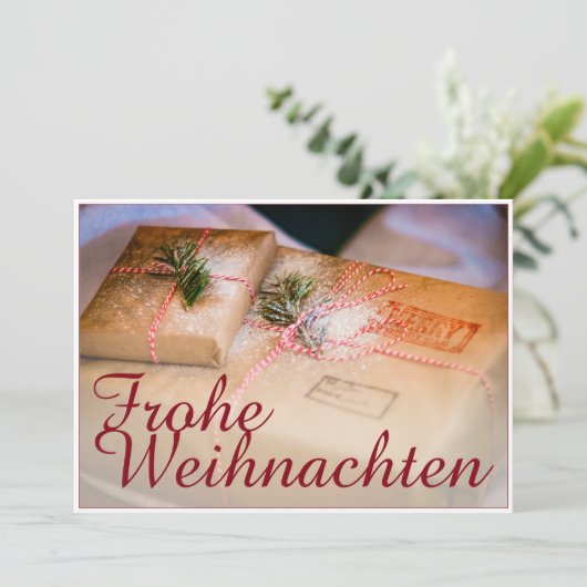Festliche Geschenke als Weihnachtsmotiv (スタンド正面)