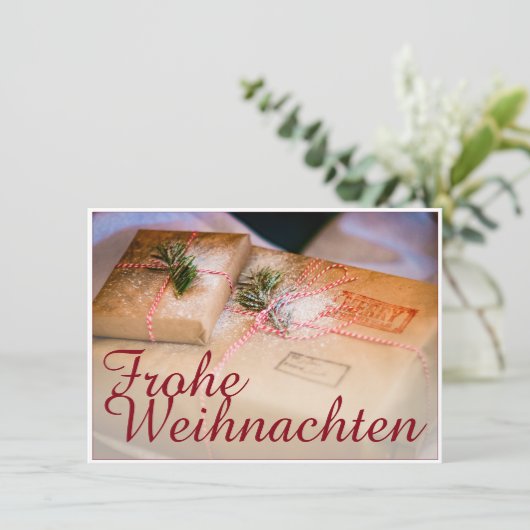 Festliche Geschenke als Weihnachtsmotiv (スタンド正面)