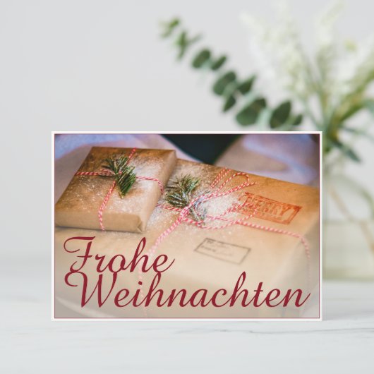 Festliche Geschenke als Weihnachtsmotiv (スタンド正面)