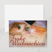 Festliche Geschenke als Weihnachtsmotiv (正面/裏面)