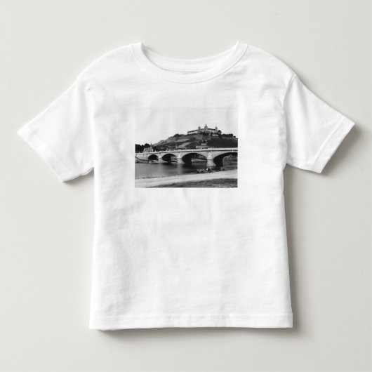 Festung Marienbergの要塞 トドラーTシャツ (正面)