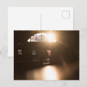 FESTZELT FURCH HAAGER HERBSTFEST BEI ABENDSONNE ポストカード (正面/裏面)