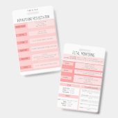 Fetal Monitoring Nurse Reference Badge バッジ (表裏)