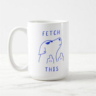 Fetch this | Dog | Mug Decorative コーヒーマグカップ
