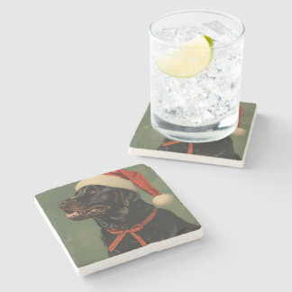 Fetching Through the Snow Stone Coaster ストーンコースター