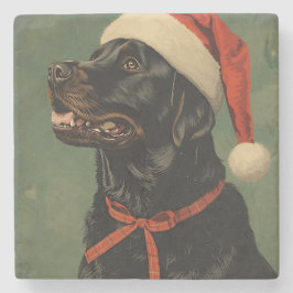 Fetching Through the Snow Stone Coaster ストーンコースター