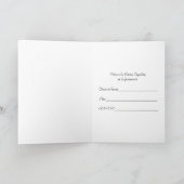 Fête 14 Juilletのパリ祭のパーティの招待状 招待状 (内部)