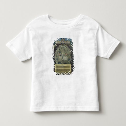 Fete de la Federation、1790年7月14日 トドラーTシャツ (正面)