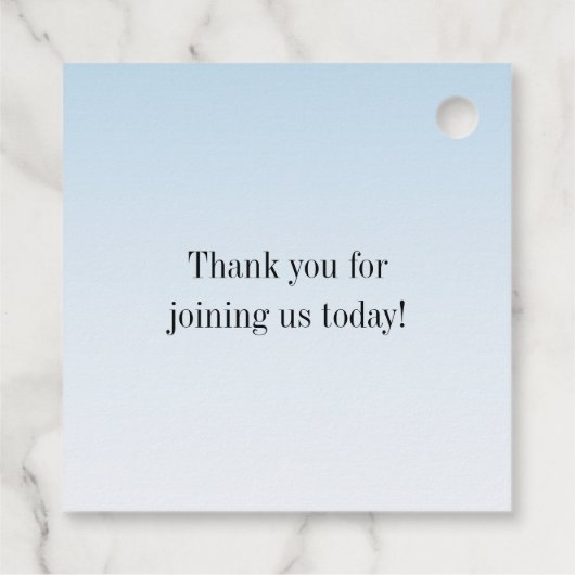 Fête de mariage champêtre, fraîcheur du marché フェイバータグ (裏面)