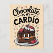 Fête du gâteau au chocolat ポストカード (正面)