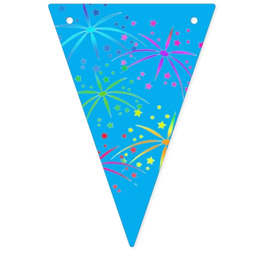 fête stitch  バンティングフラッグ (第2の旗)