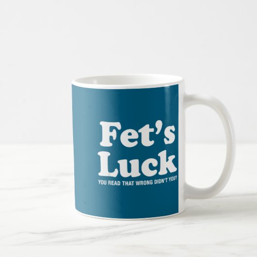Fets Luck T コーヒーマグカップ (右)