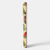 Fetstive Christmas tree iPhone case Case-Mate iPhoneケース (裏面 / 左)