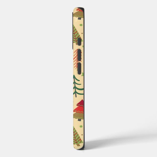 Fetstive Christmas tree iPhone case Case-Mate iPhoneケース (裏面 / 左)