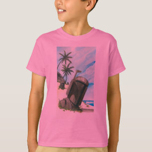 "Fett Moaiの島" Tシャツ