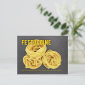 Fettuccine Italienisches Restaurant Rezept zutat ポストカード (スタンド正面)