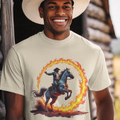 Feuerkreis Cowboy Reiter Tシャツ