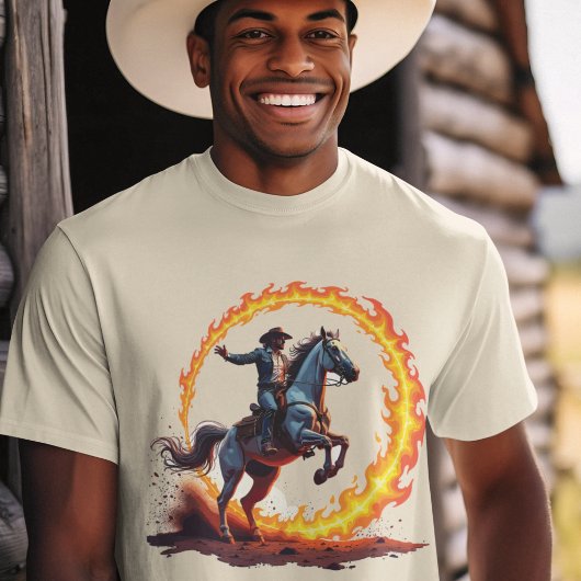 Feuerkreis Cowboy Reiter Tシャツ