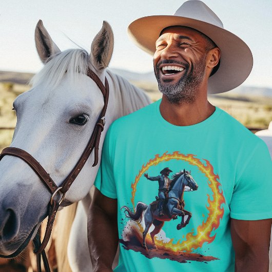 Feuerkreis Cowboy Reiter Tシャツ