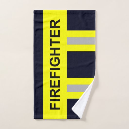 Feuerwehr Symbol Uniform Blau Handtuch ハンドタオル (ハンドタオル)