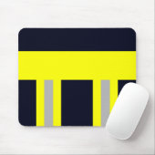 Feuerwehr Symbol Uniform Blau Mousepad マウスパッド (マウス)