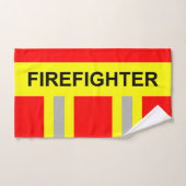 Feuerwehr Symbol Uniform Rot Handtuch ハンドタオル (ハンドタオル)