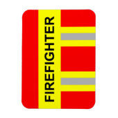 Feuerwehr Symbol Uniform Rot Magnet マグネット (縦)