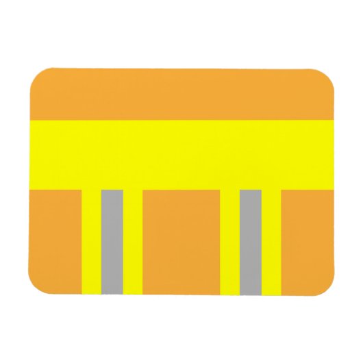 Feuerwehr Symbol Uniform Sandfarben Magnet マグネット (横)