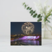 Feuerwerk über den Niagarafällen Postkarte ポストカード (スタンド正面)
