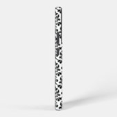 Feuille Damask Black Pattern (Custom) Samsung Galaxyケース (右側面)