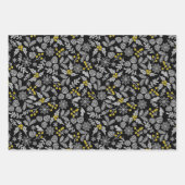 Feuille De Papier Cadeau Noël ラッピングペーパーシート (正面3)