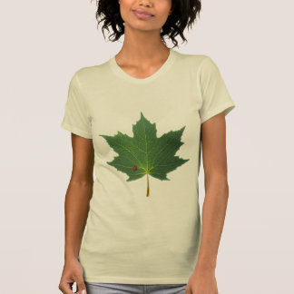 FEUILLE D'ÉRABLE - COCCINELLE Tシャツ