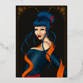 Feuille d'invitation 箔招待状