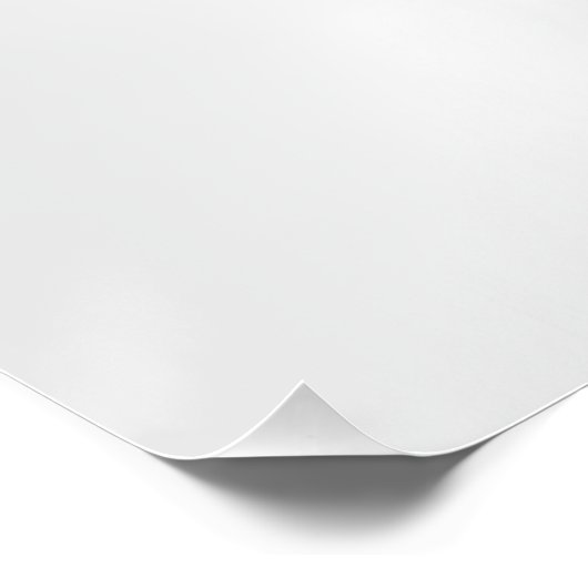 Feuille Sombre Épurée ポスター (コーナー)