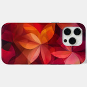 🍁 Feuilles d'automne vibrantes en rouge et orange Case-Mate iPhoneケース (裏面 (横))