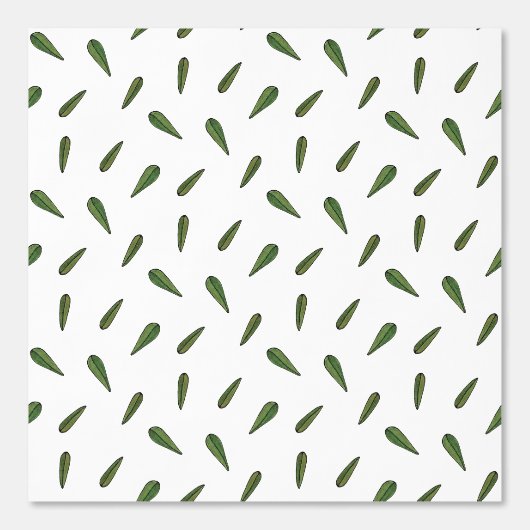 Feuilles du printemps, motif aquarelle 壁紙 (正面)