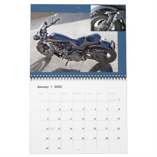 Feuling W3のオートバイのカレンダー16年 カレンダー Zazzle Co Jp