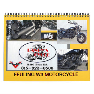 Feuling W3のオートバイのカレンダー2016年 カレンダー