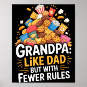 Fewer Rules Funny Grandpa  ポスター (正面)