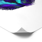 Fey Gothic Emo Goblincore Aesthetic  Forest Graphi ポスター (角)