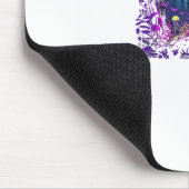 Fey Gothic Emo Goblincore Aesthetic  Forest Graphi マウスパッド (コーナー)