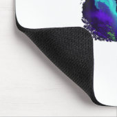 Fey Gothic Emo Goblincore Aesthetic  Forest Graphi マウスパッド (コーナー)