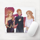 Feyre, Nesta e Elain Archeron マウスパッド (マウス)