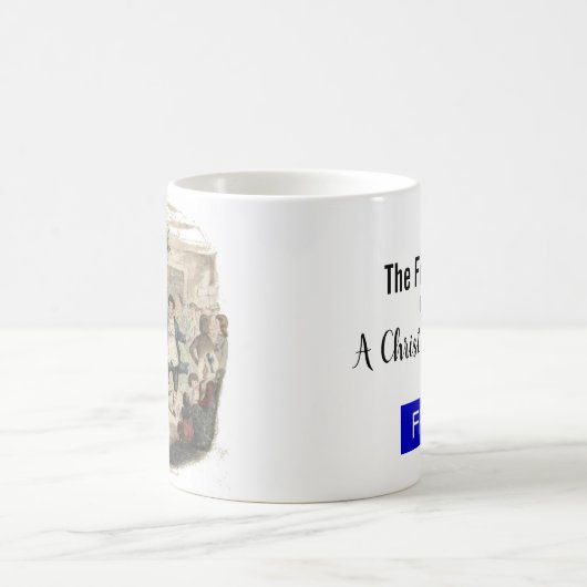 FezziwigsのDickens著クリスマスキャロル コーヒーマグカップ (中央)