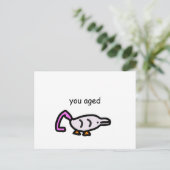 FF「ハッピーバースデー」カード ポストカード (スタンド正面)