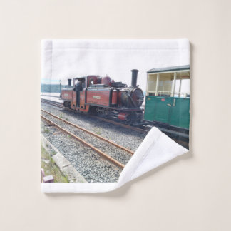 Ffestiniog Steam Engine Wash Cloth ウォッシュタオル