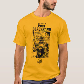 FFF6 ブラックサンド港へようこそ Tシャツ