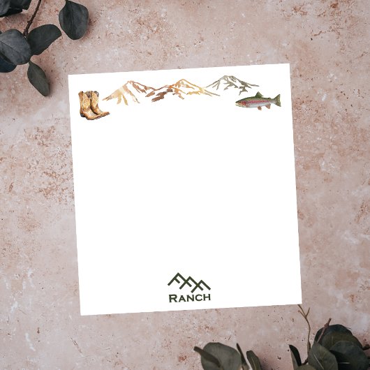 FFF Ranch  ノートパッド