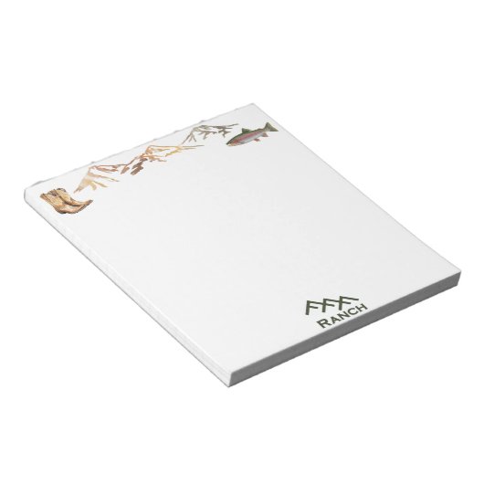 FFF Ranch  ノートパッド (アングル)